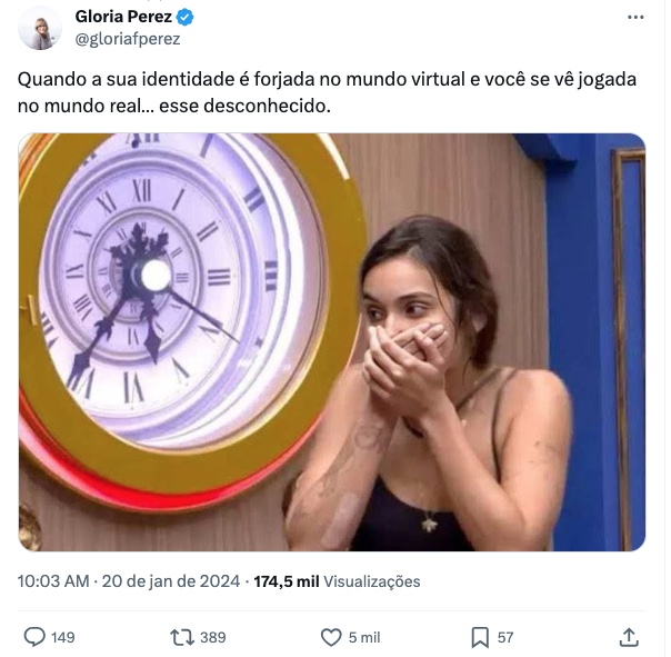 Reprodu&ccedil;&atilde;o / X