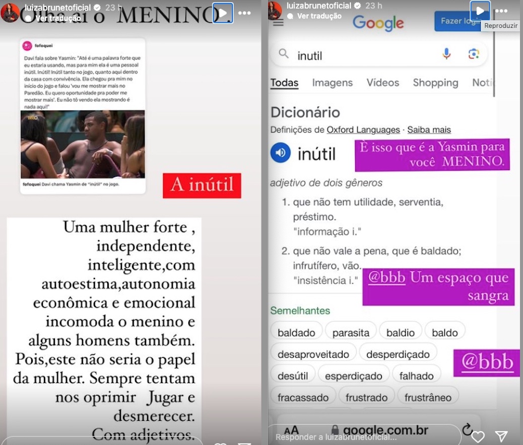 Imagens: Reprodu&ccedil;&atilde;o/Instagram