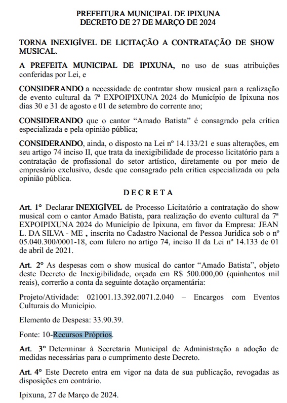 Fonte: Di&aacute;rio dos Munic&iacute;pios