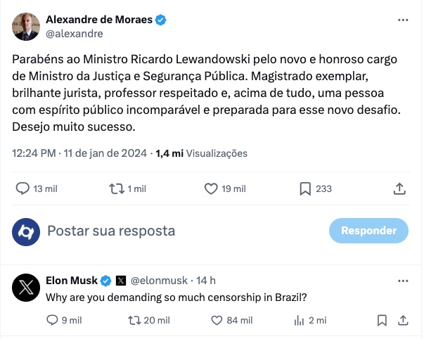 Captura de Tela / Foto: Reprodu&ccedil;&atilde;o / Twitter