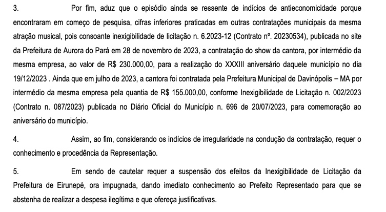 Fonte: Di&aacute;rio oficial do TCE-AM - 25/04/2024
