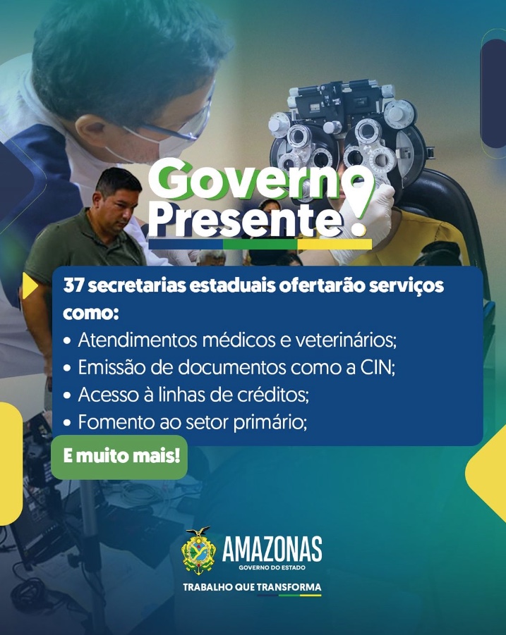 Foto: Reprodu&ccedil;&atilde;o/Instagram - Governo do Amazonas