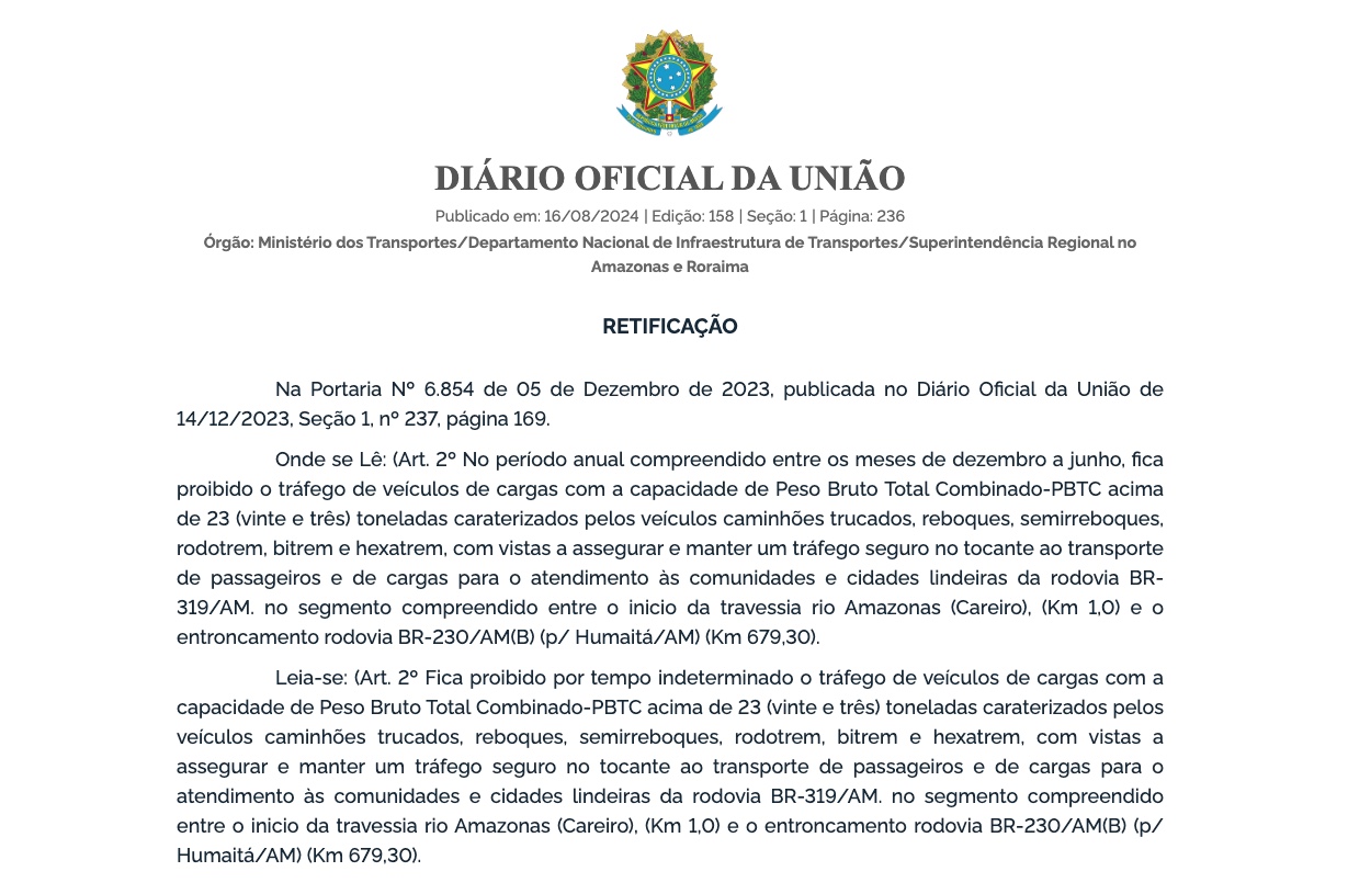 Fonte: Di&aacute;rio Oficial da Uni&atilde;o