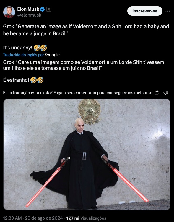 Foto: Reprodu&ccedil;&atilde;o/Twitter