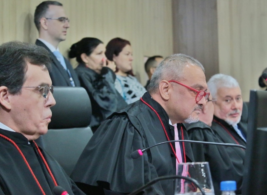 Presidente e vice-presidente do TJAM do bi&ecirc;nio 2025-2027 - Foto: Jander Robson / Portal do Holanda