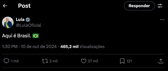 Foto: Reprodu&ccedil;&atilde;o/Twitter