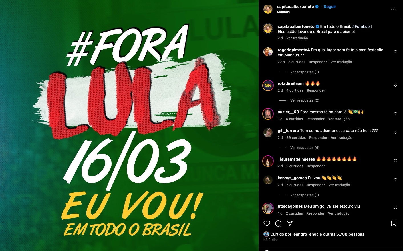 Foto: Reprodu&ccedil;&atilde;o/Instagram