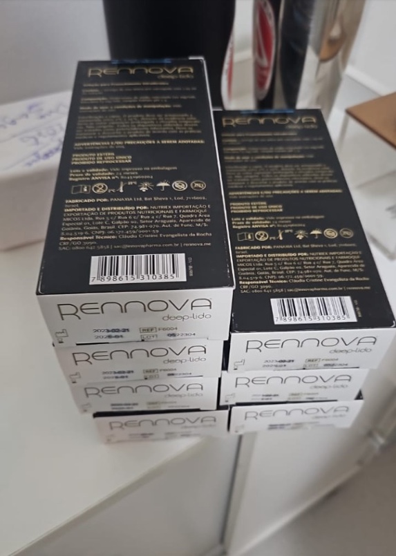 Produtos para preenchimento vencidos h&aacute; 6 meses / Foto: Divulga&ccedil;&atilde;o /Anvisa