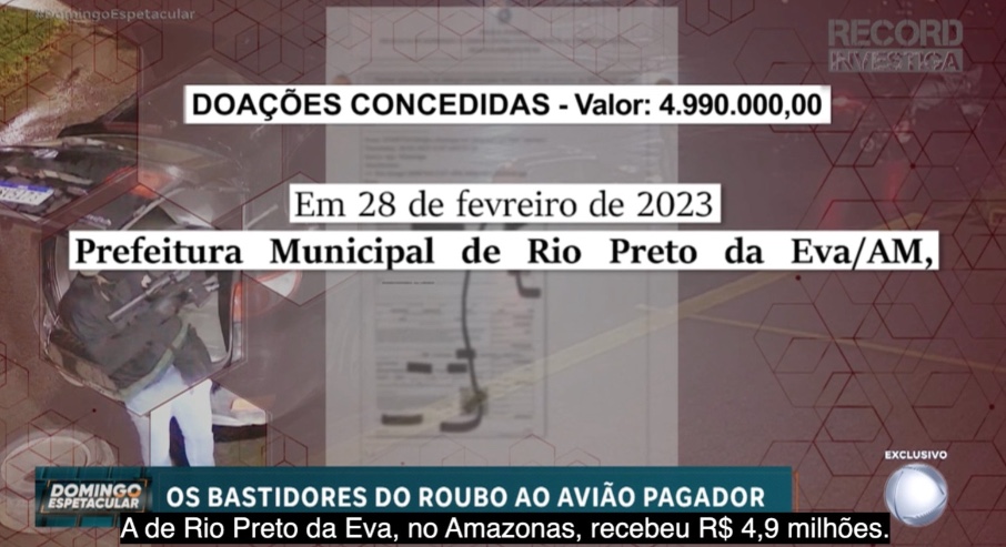 Foto: Reprodu&ccedil;&atilde;o/Domingo Espetacular