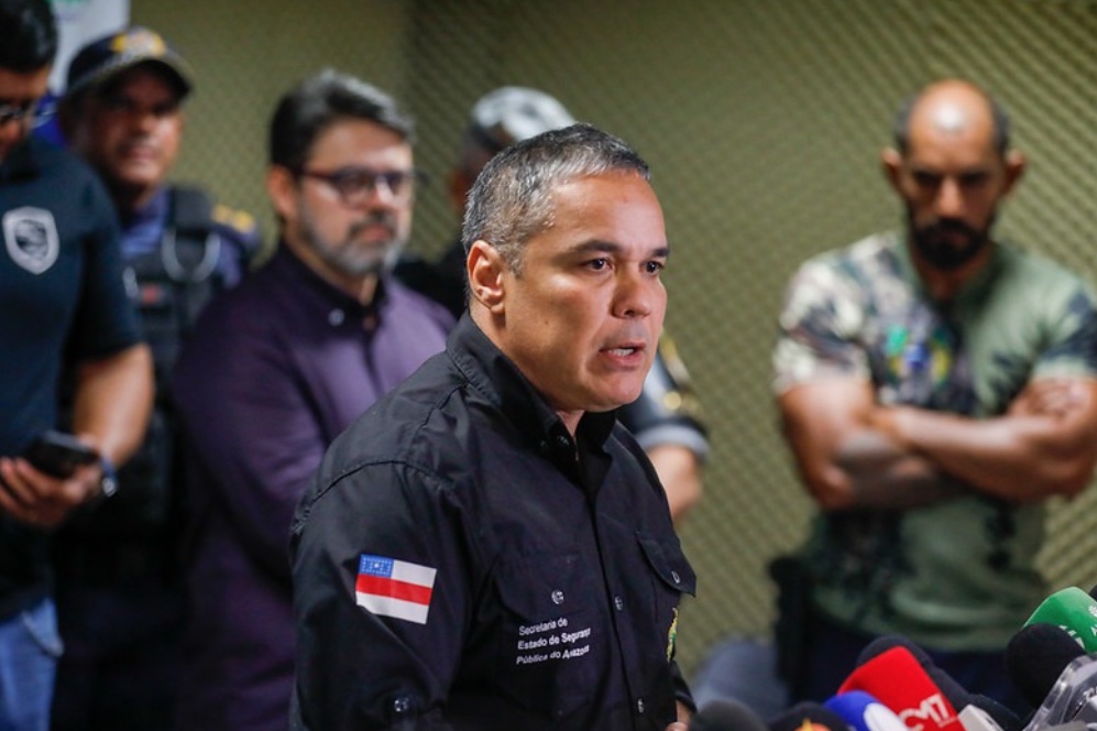 Coronel Vin&iacute;cius Almeida, secret&aacute;rio de Seguran&ccedil;a P&uacute;blica do Amazonas - Foto: Divulga&ccedil;&atilde;o