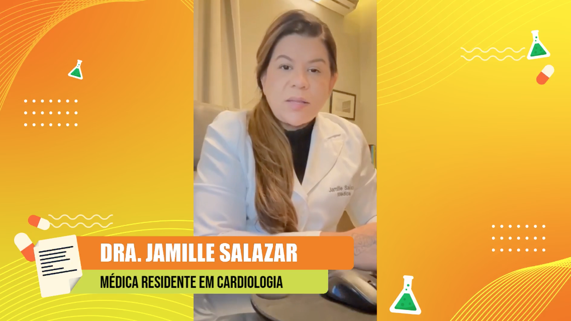 Convidada virtual: Dra. Jamille Salazar, m&eacute;dica residente em Cardiologia &mdash; reprodu&ccedil;&atilde;o de live no Facebook do Portal do Holanda.