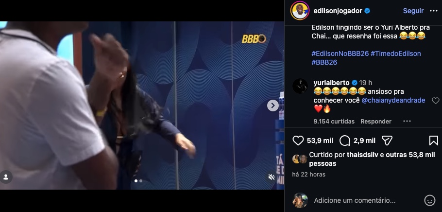 Foto: Reprodu&ccedil;&atilde;o/Instagram