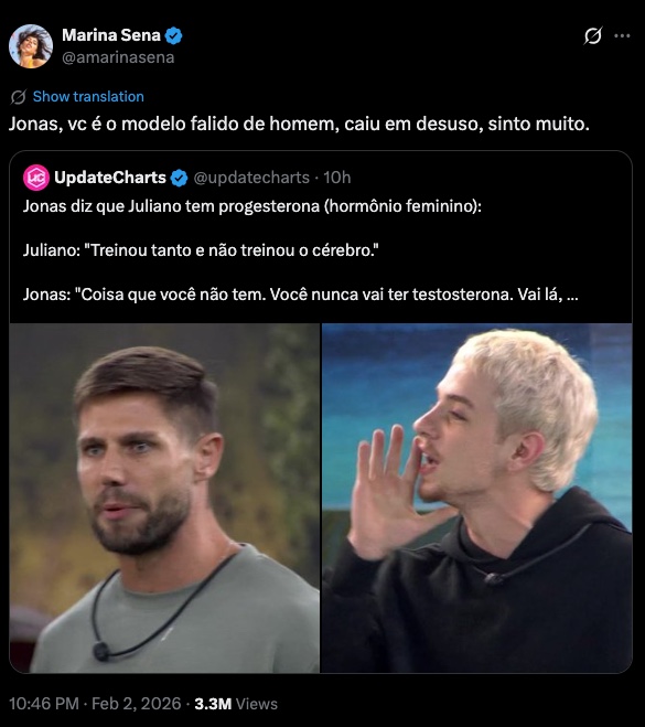 Foto: Reprodu&ccedil;&atilde;o/X