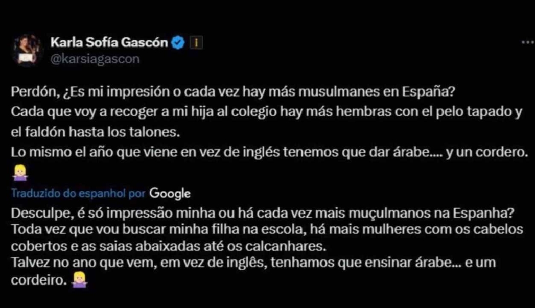 Foto: Reprodu&ccedil;&atilde;o/X