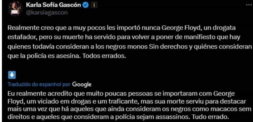 Foto: Reprodu&ccedil;&atilde;o/X