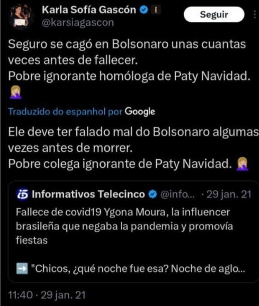 Foto: Reprodu&ccedil;&atilde;o/X