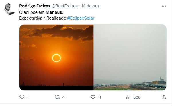Reprodu&ccedil;&atilde;o / Twitter
