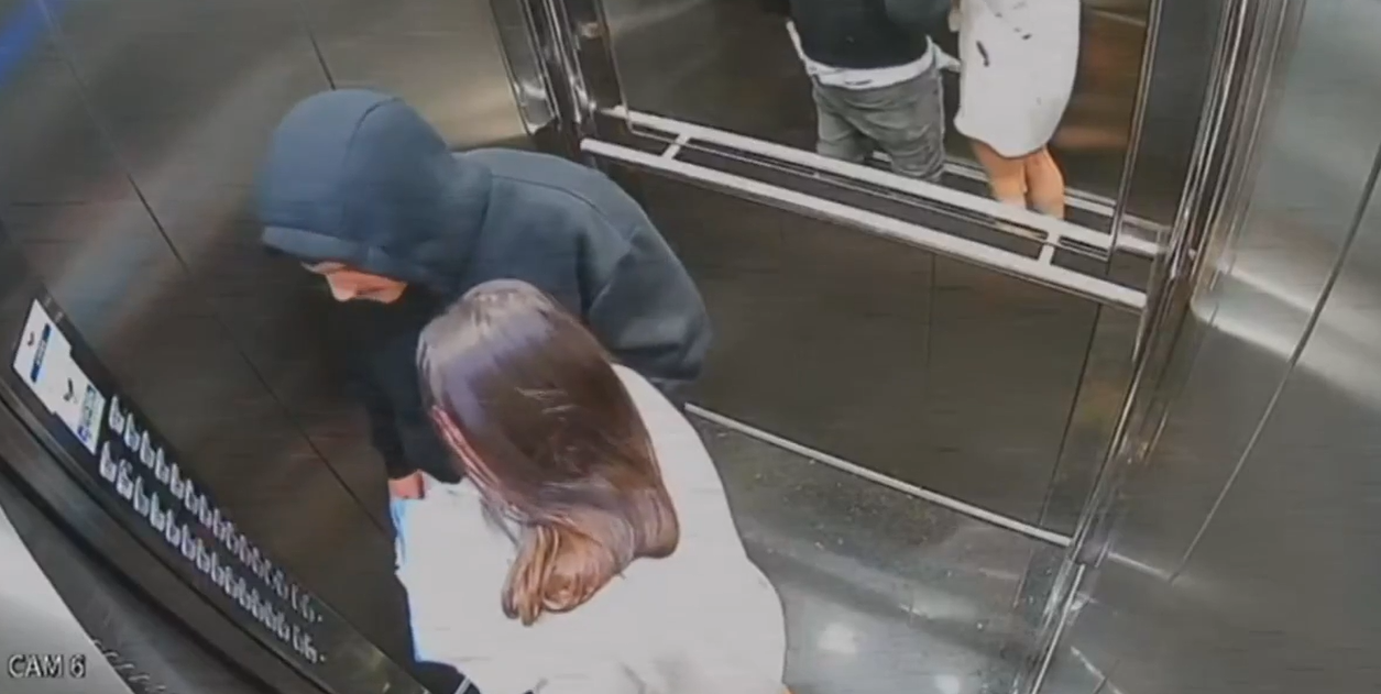 M&aacute;rio e Marcelly deixam apartamento dela juntos / Foto - Reprodu&ccedil;&atilde;o de v&iacute;deo