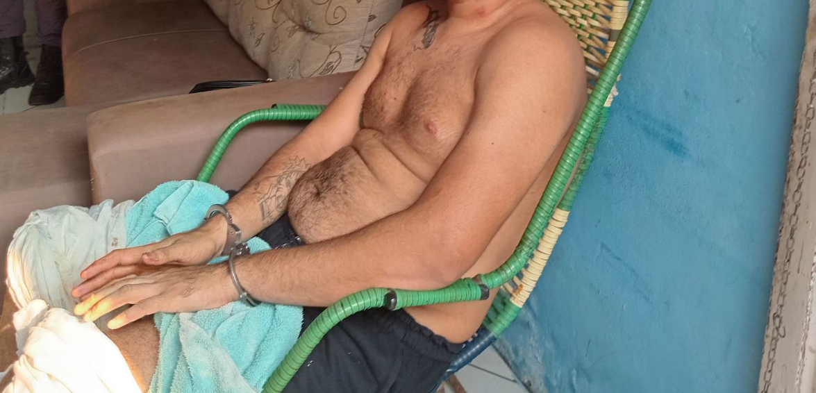 Suspeito foi encontrado baleado / Foto: Jander Robson / Portal do Holanda