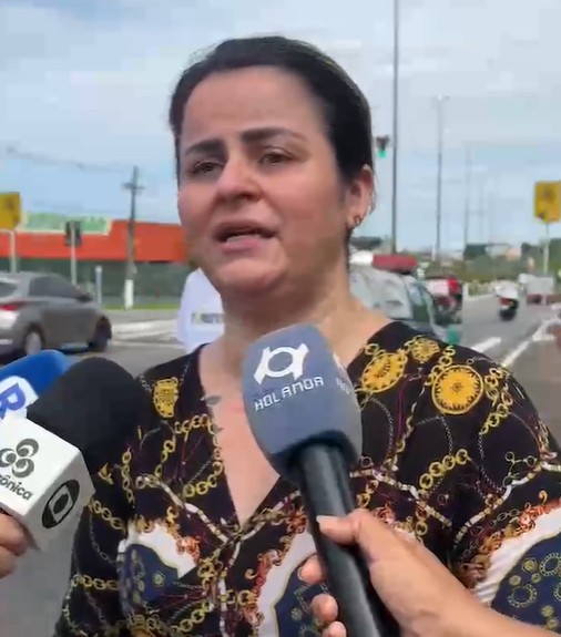 Catarine, irm&atilde; de Manoel - Foto: Neto Silva