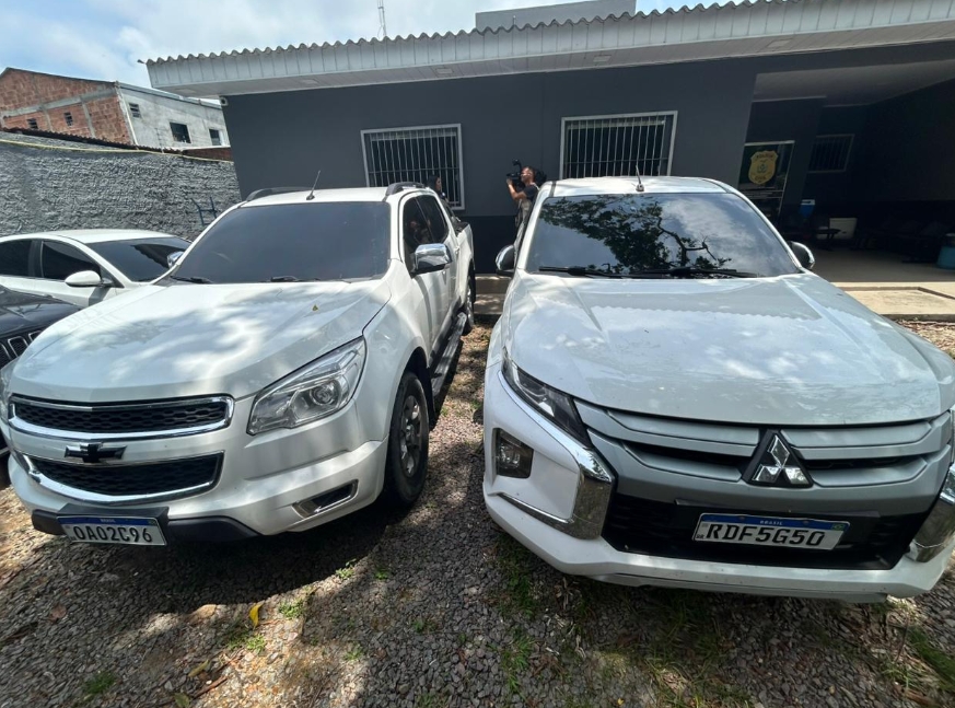 Carros apreendidos - Foto: Jander Robson/Portal do Holanda