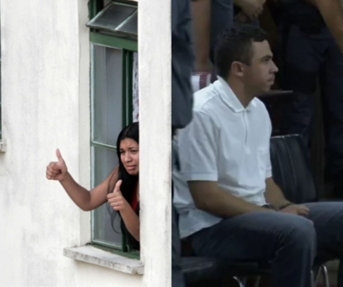  Lindemberg Alves e Elo&aacute; / Foto: Reprodu&ccedil;&atilde;o TV Globo e TV Band