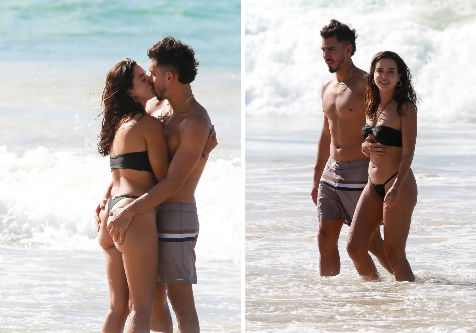 Giovanna Lancellotti recebeu 'm&atilde;o boba' do namorado, Gabriel David, herdeiro da Beija Flor Fotos: AgNews. 