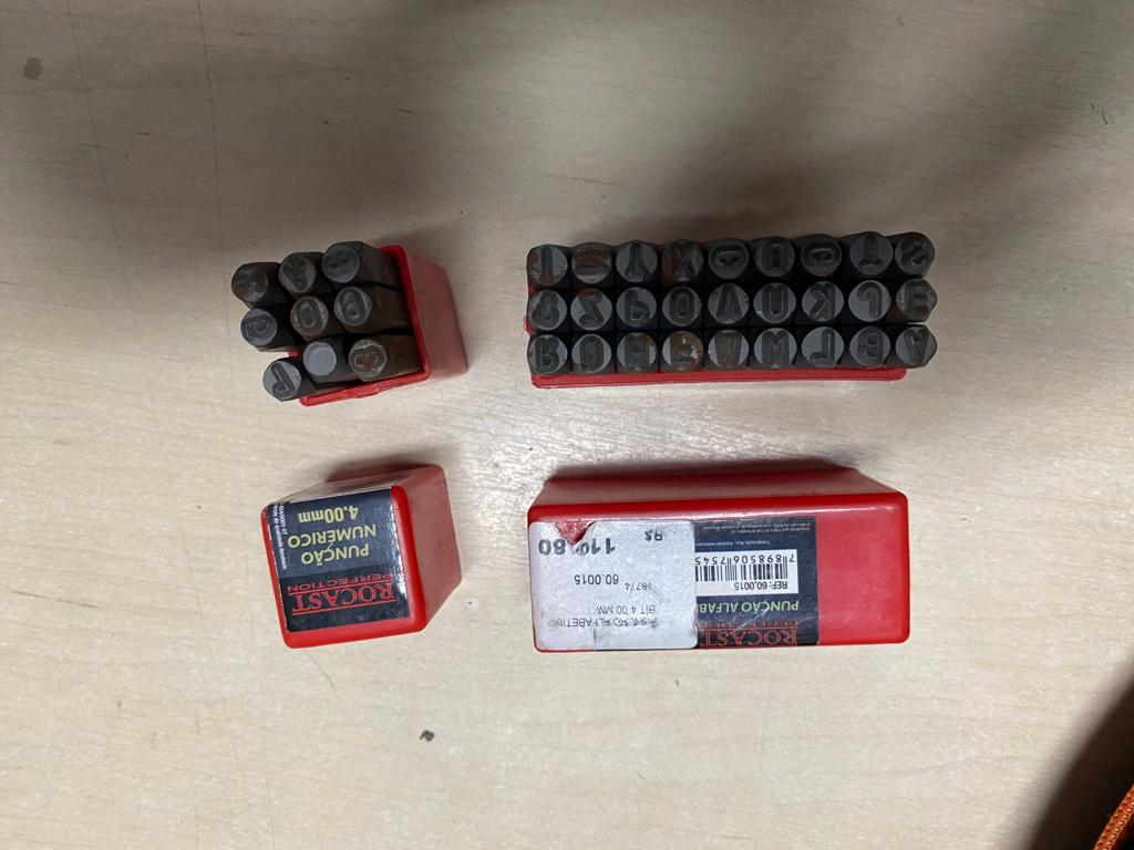 Marcador alfab&eacute;tico e num&eacute;rico utilizado para adultera&ccedil;&atilde;o de chassi e motor / Foto: Divulga&ccedil;&atilde;o/PC-AM