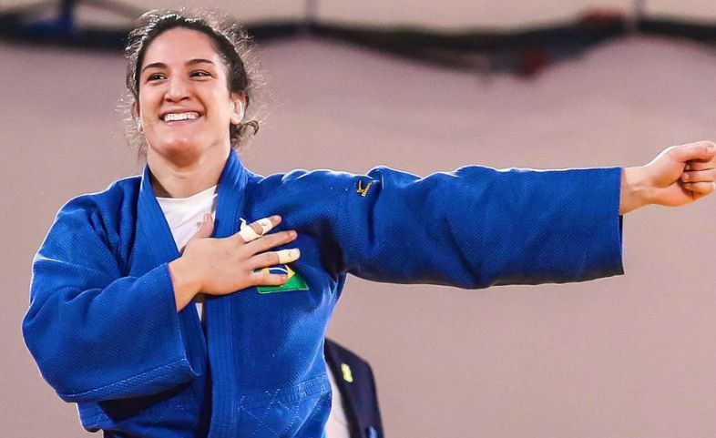 Mayra Aguiar &eacute; bronze - Foto: Reprodu&ccedil;&atilde;o/ TT Time Brasil