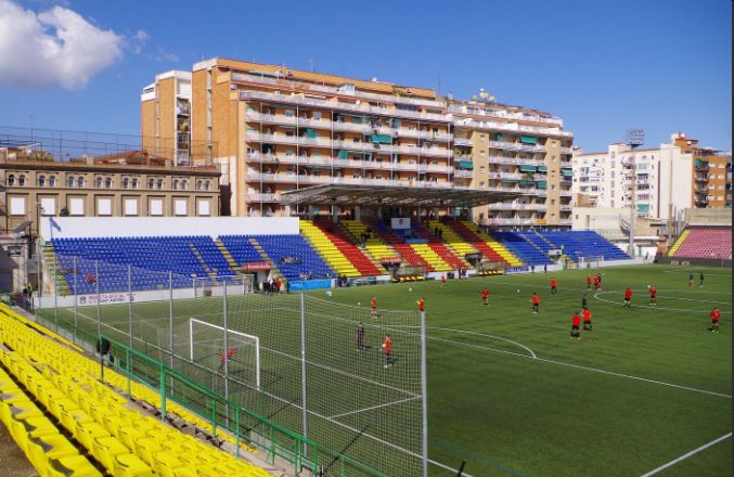 Est&aacute;dio Narc&iacute;s Salas, Espanha, foi palco da disputa - Foto: Reprodu&ccedil;&atilde;o