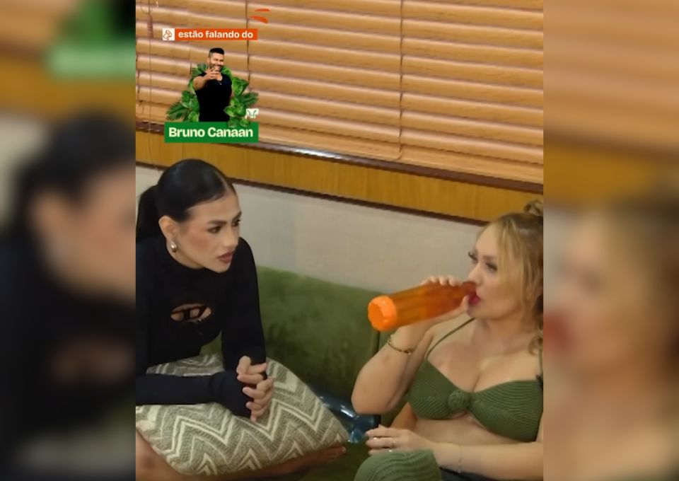 Bárbara Jade e Thaís Mendonça falam de Bruno - Reprodução A Bordo