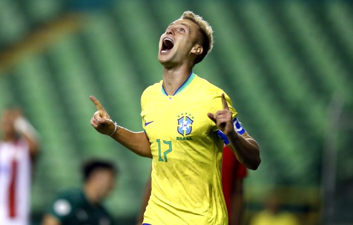 Ronald marcou gol da vit&oacute;ria brasileira - Foto: Rafael Ribeiro/Divulga&ccedil;&atilde;o CBF