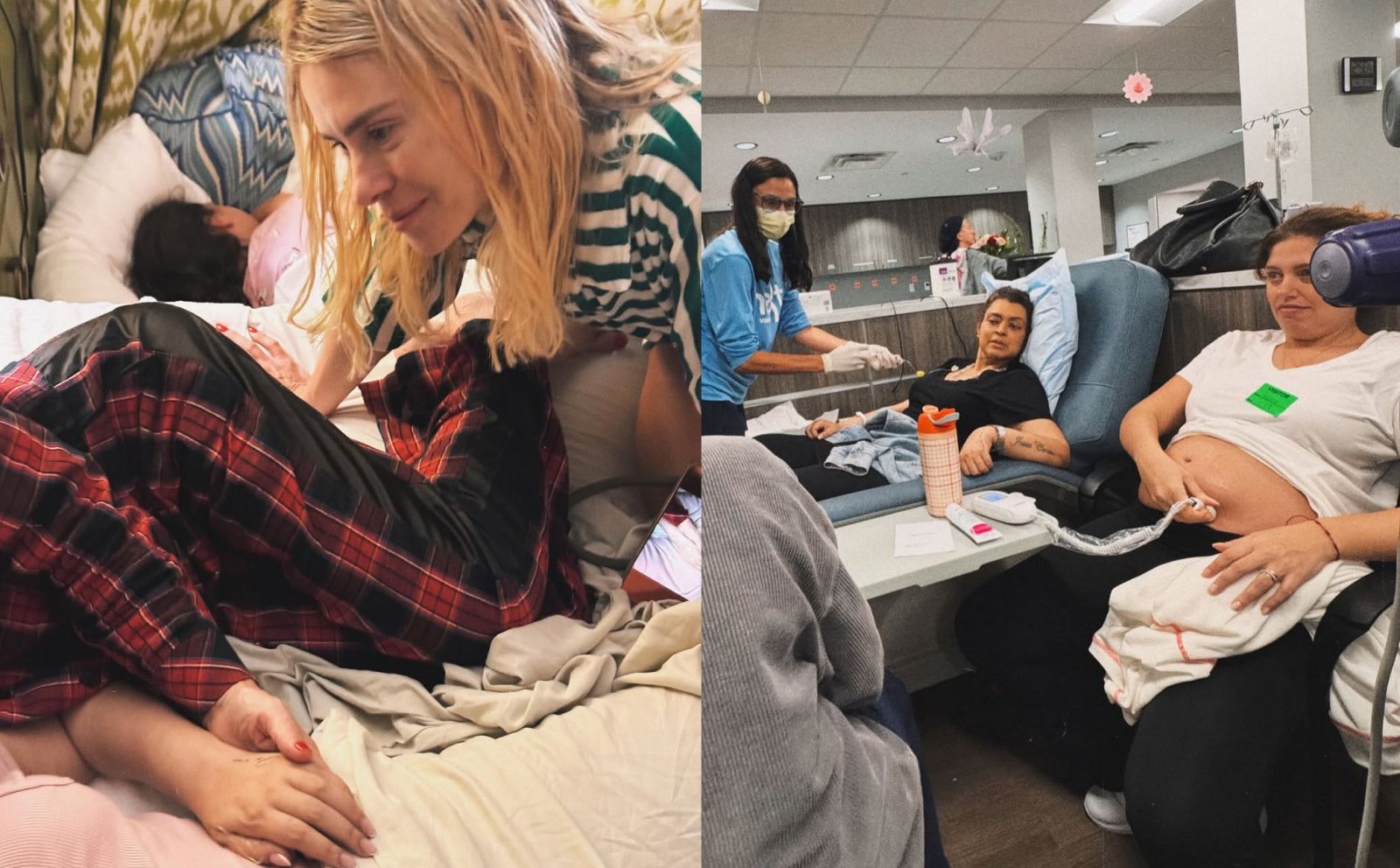 Francisco tamb&eacute;m compartilhou fotos de amigos e familiares se despedindo de Preta Gil.