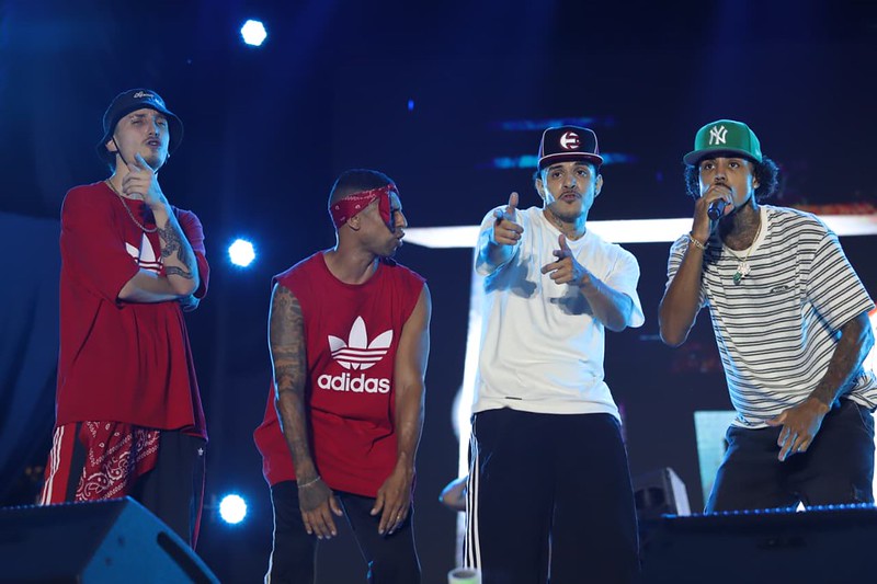 MC Livinho e DubDogz - Foto: Cl&oacute;vis Miranda/ Semcom