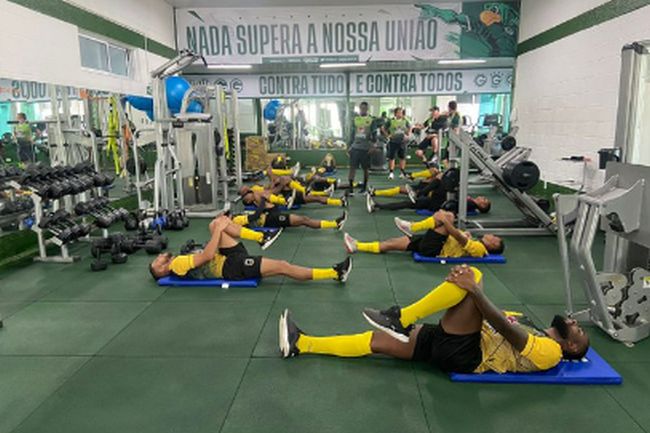 Volta Redonda treina e est&aacute; motivado - Foto: Divulga&ccedil;&atilde;o