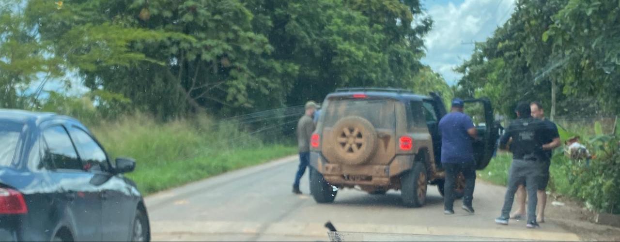 Piccolotto em uma das apreens&otilde;es na BR - 174