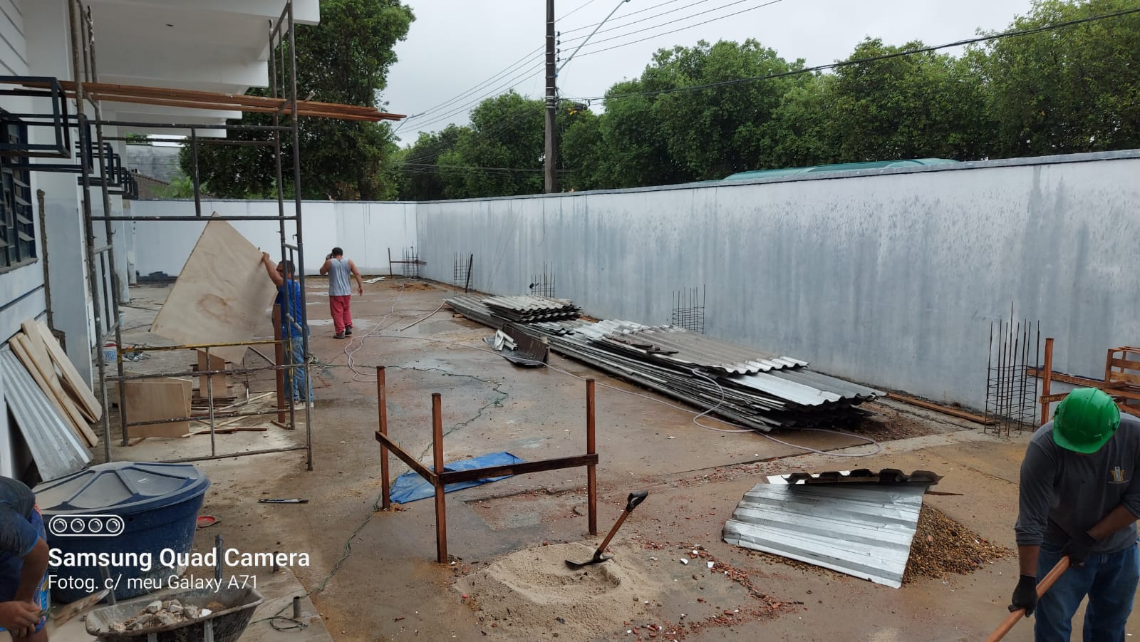 Obras iniciaram no dia 7 de julho - Foto: Divulga&ccedil;&atilde;o