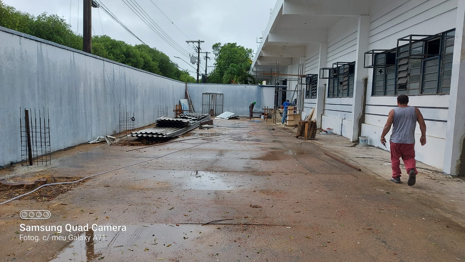 Obras iniciaram no dia 7 de julho - Foto: Divulga&ccedil;&atilde;o