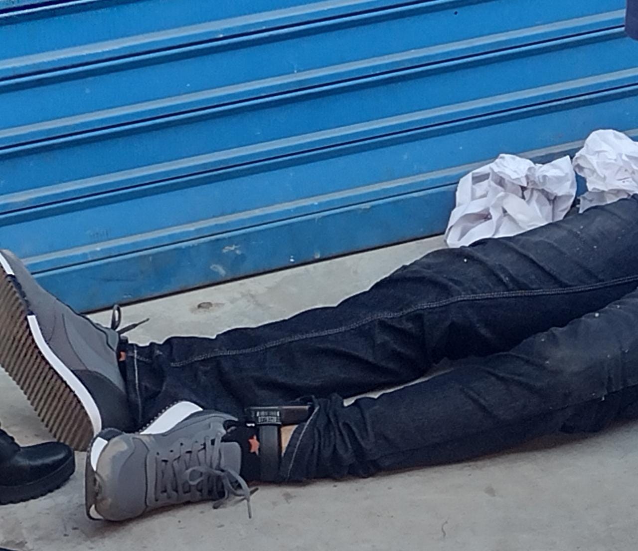 V&iacute;tima fazia o uso de tornozeleira - Foto: Caio Guarlotte/Portal do Holanda