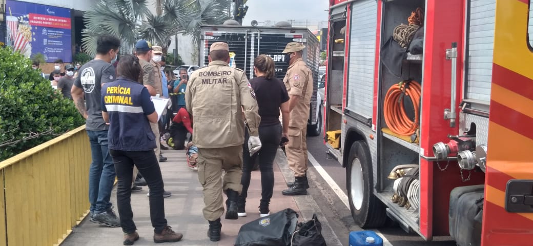 Corpo de homem foi encontrado em ponte - Foto: Jander Robson/ Portal do Holanda