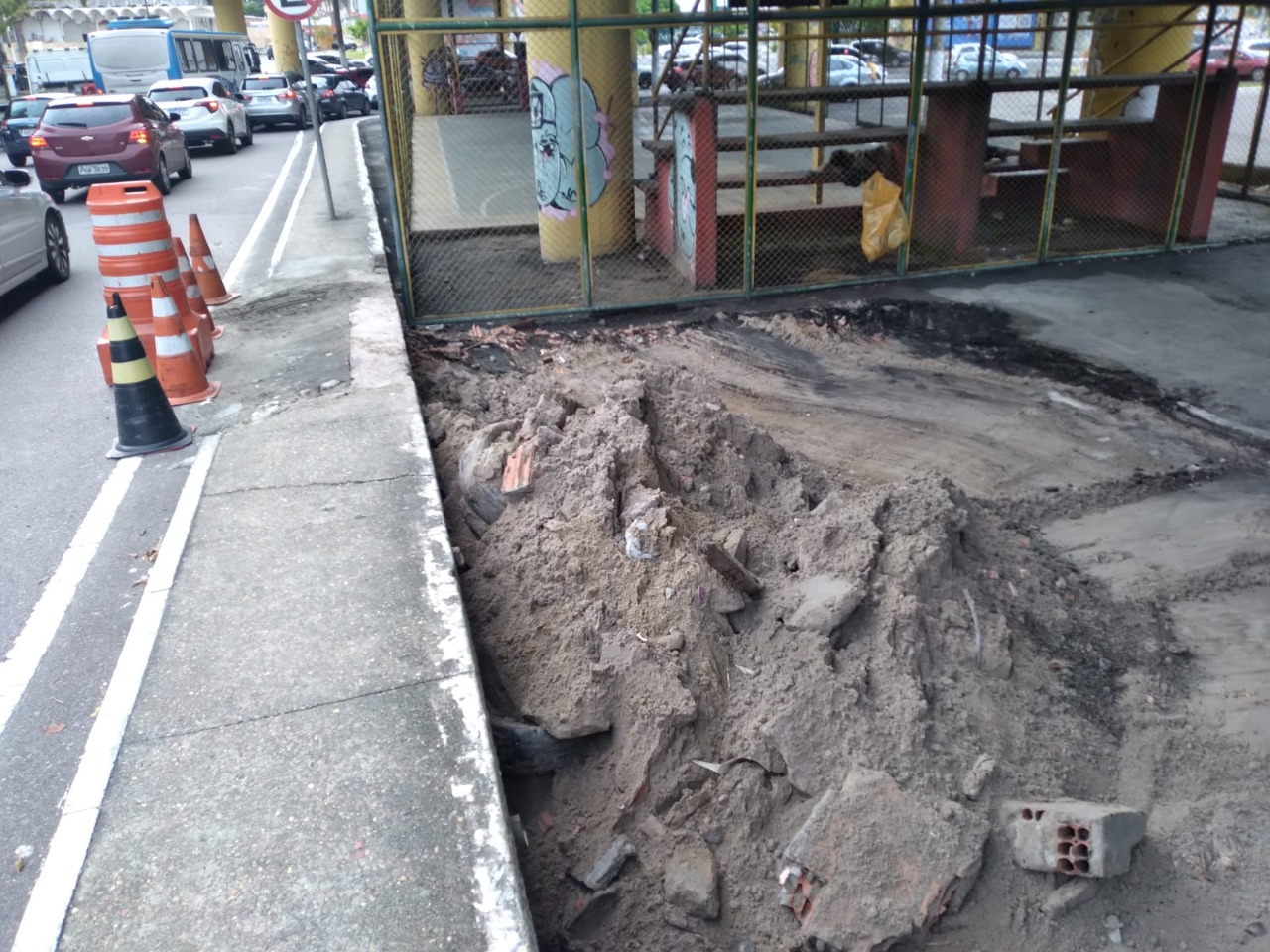 Espa&ccedil;o irregular foi demolido pela Prefeitura de Manaus - Foto: Divulga&ccedil;&atilde;o 