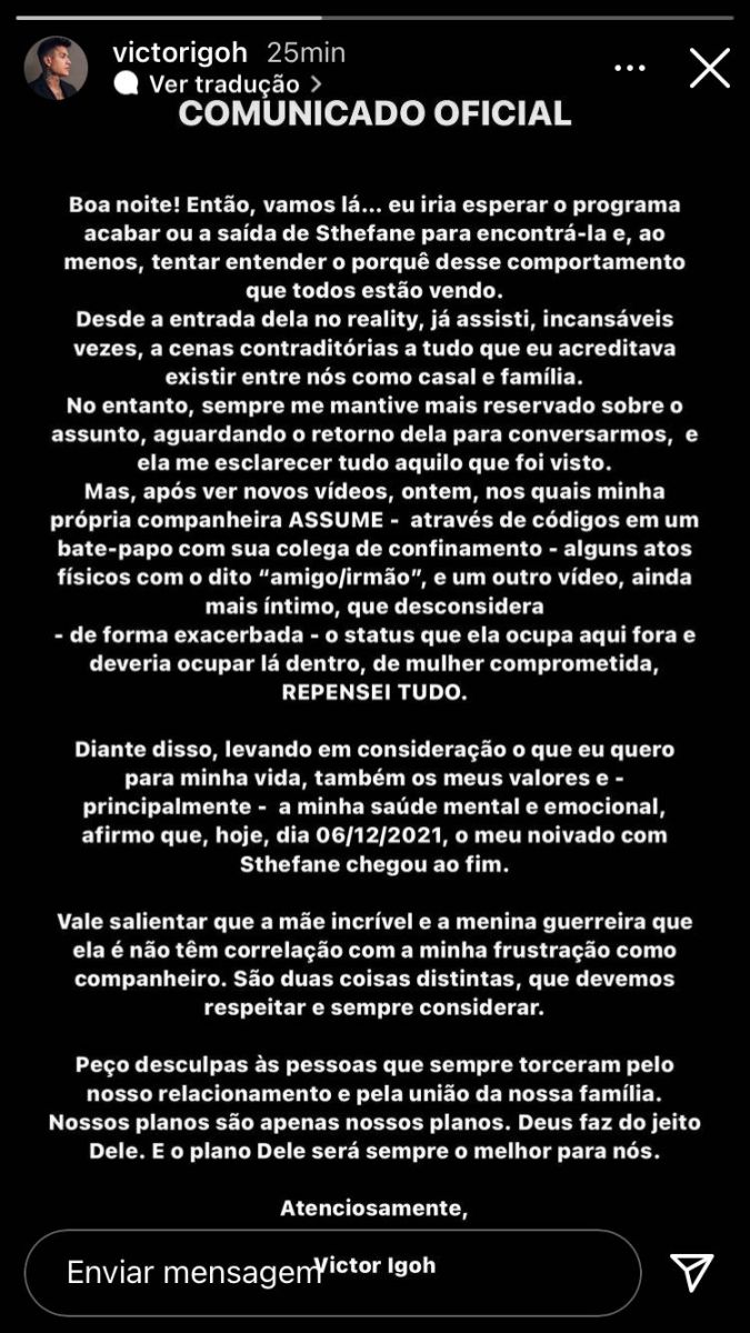 Imagem: Reprodu&ccedil;&atilde;o/Instagram