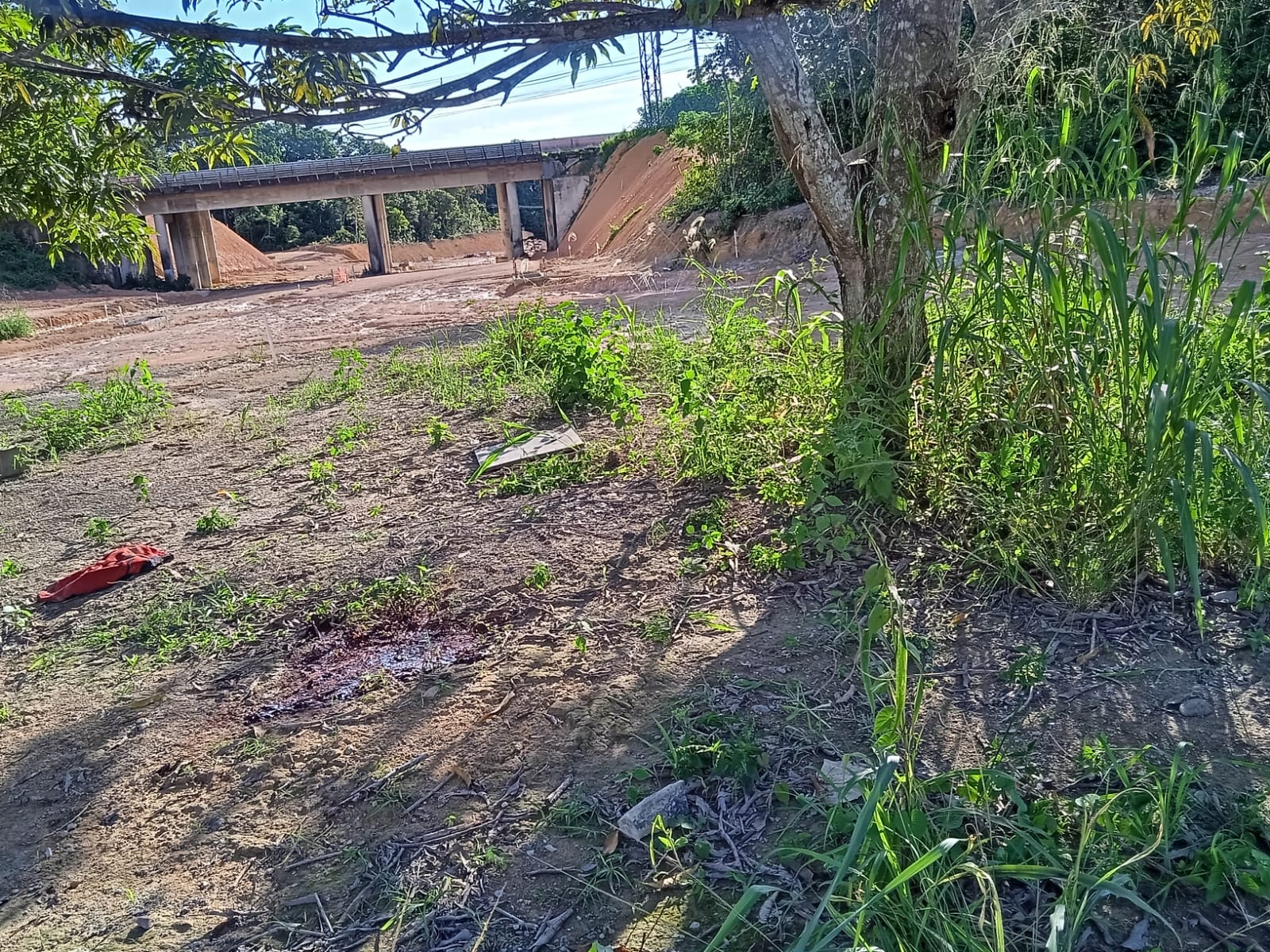 Homem foi encontrado morto em obra - Foto: Caio Guarlotte/Portal do Holanda