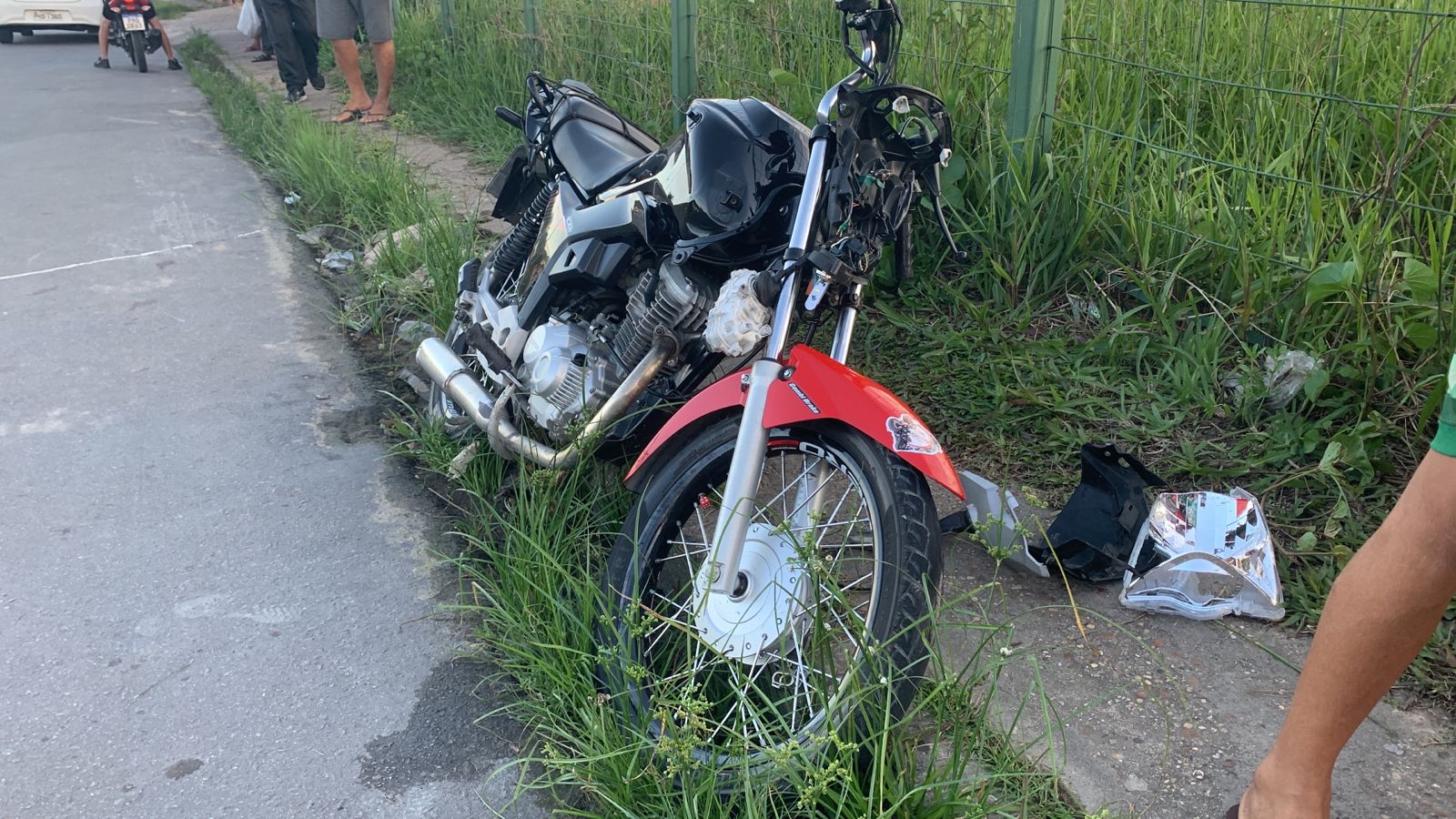 Jovem e adolescente estavam em moto - Foto: Reprodu&ccedil;&atilde;o