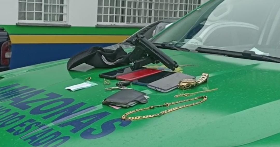 Material apreendido pela pol&iacute;cia / Foto: Reprodu&ccedil;&atilde;o