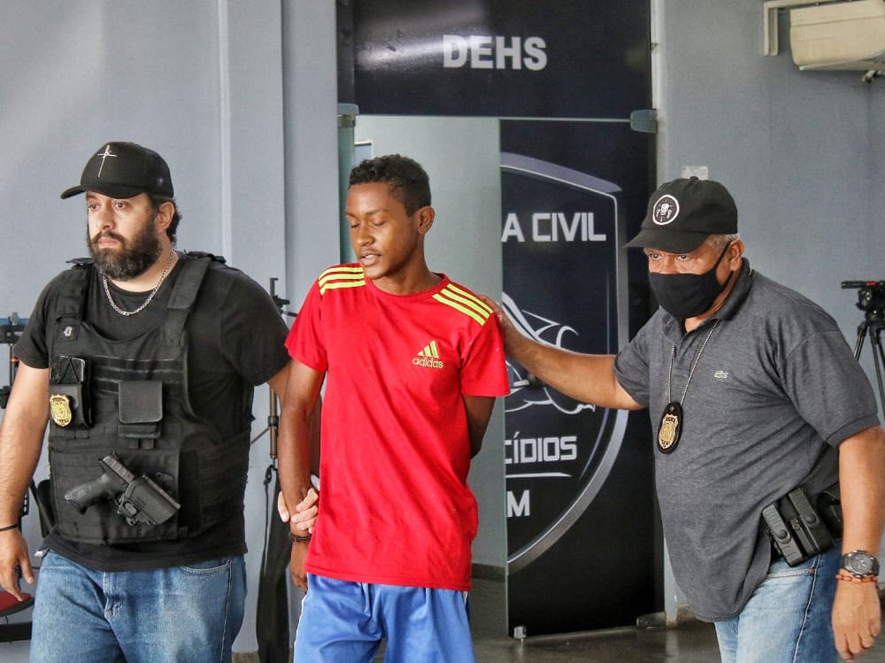  Maur&iacute;cio estava no local do crime - Foto: Jander Robson / Portal do Holanda