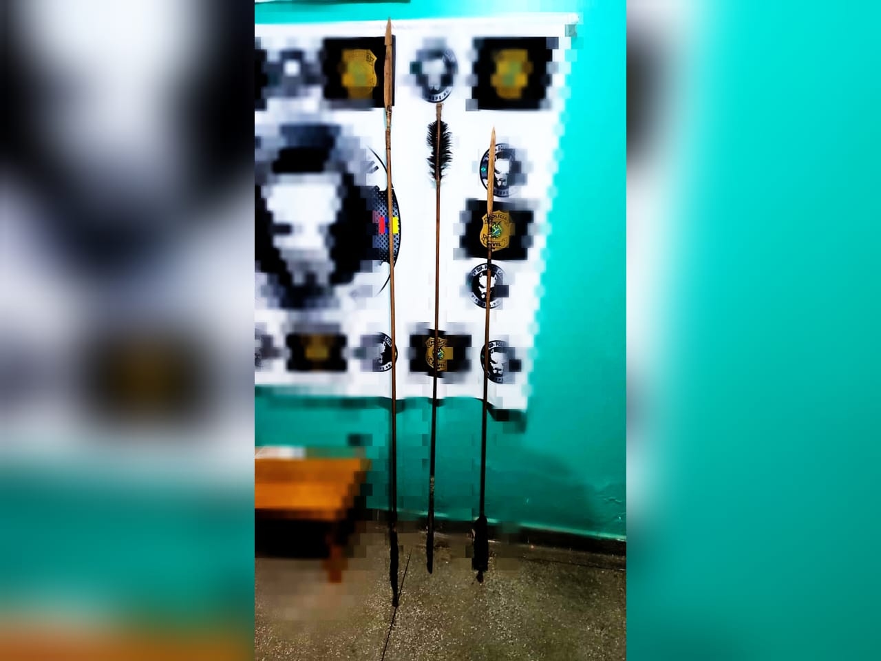 O material foi encontrado no local onde aconteceu o conflito - Foto: Divulga&ccedil;&atilde;o