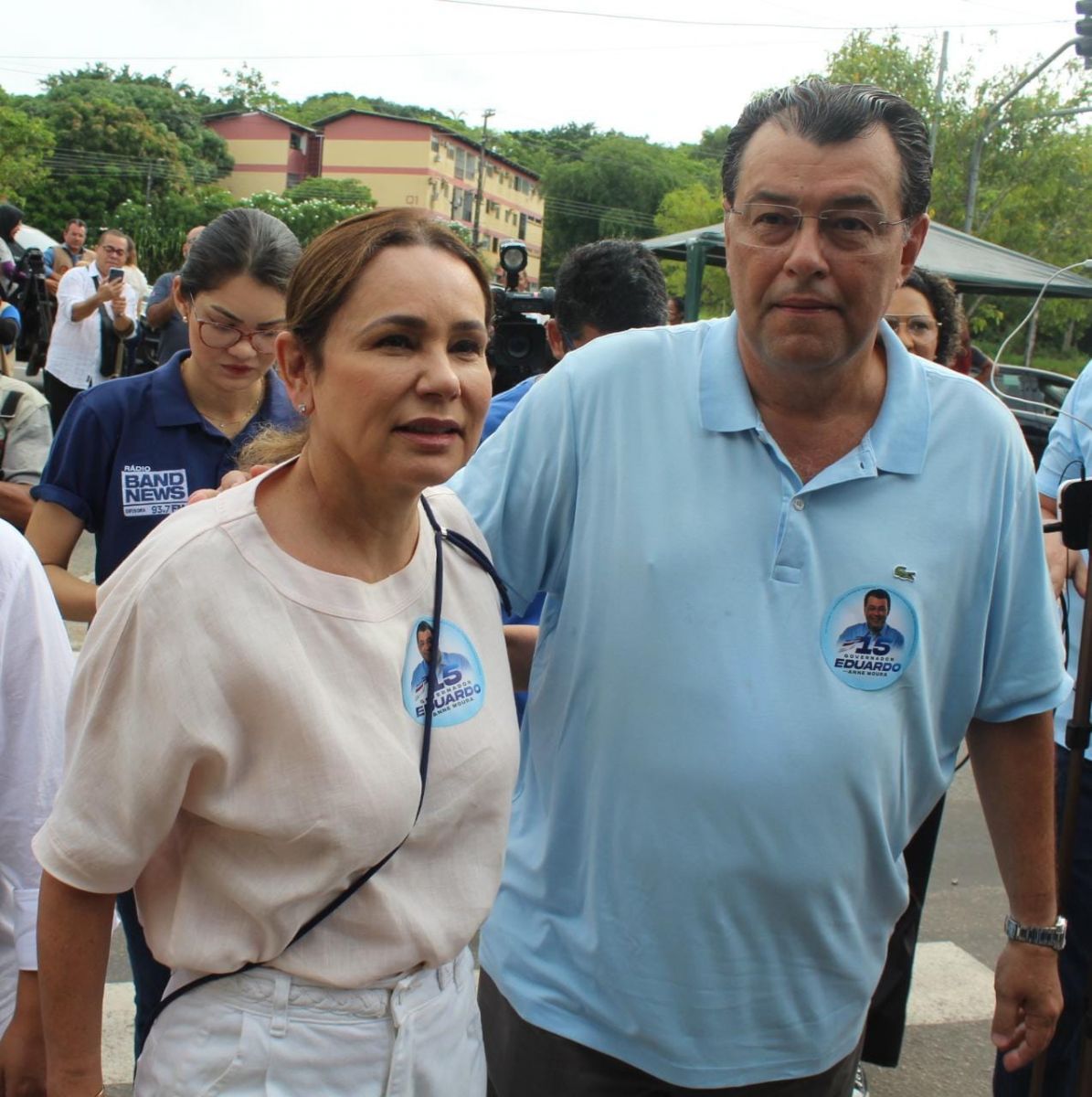 Braga e a esposa Sandra - Foto: Caio Guarlotte/ Portal do Holanda