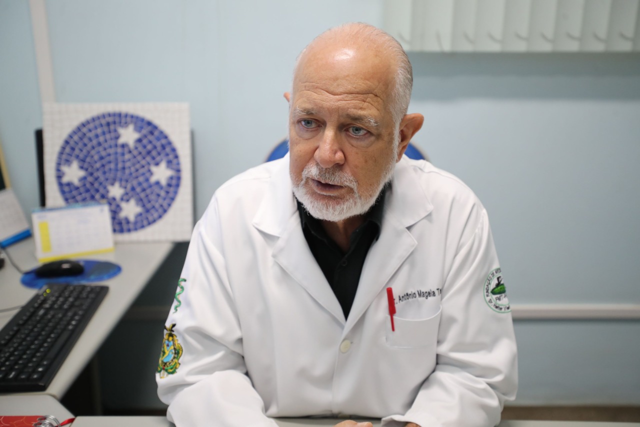 Ant&ocirc;nio Magela, m&eacute;dico infectologista da FMT-HVD - Foto: Divulga&ccedil;&atilde;o Secom
