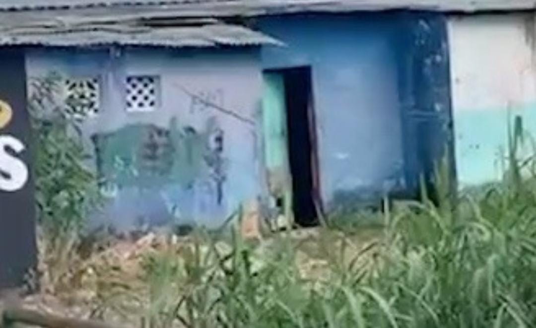 Menina foi agarrada &agrave; for&ccedil;a para dentro de uma casa abandonada / Foto: Caio Guarlotte/Portal do holanda